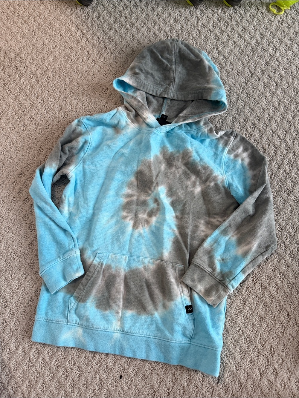 art class Blue and Gray Tie-Dye Hoodie Sweatshirt